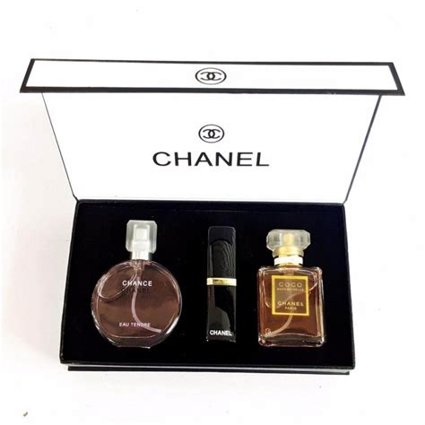 chanel fragrance set